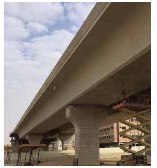 Omar Bin Khatab Bridge — view 2