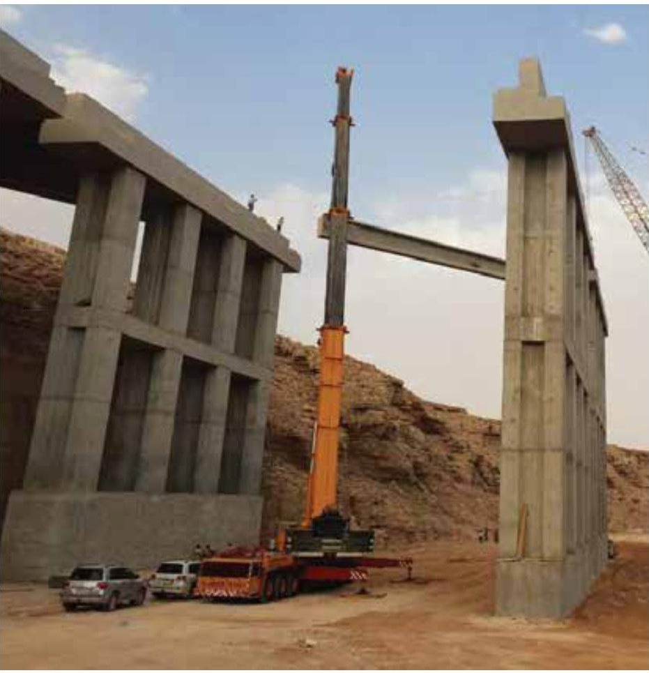 Bridge over Wadi Barqa — view 2